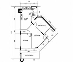 Blk 110 Hougang Avenue 1 (Hougang), HDB 3 Rooms #608749421
